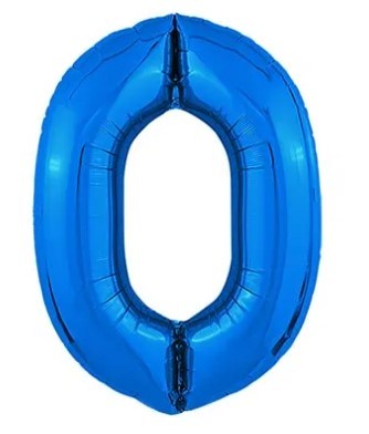 1207-5021 Шар цифра "0", 101см Металлик Blue 1207-5021 Шар цифра "0", 101см Металлик Blue