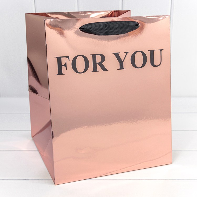000180P Пакет подарочный "For You" Бронзовый 25*30*25 210г 1/10 1/100 000180P Пакет подарочный "For You" Бронзовый 25*30*25 210г 1/10 1/100