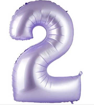 1207-5743 Шар цифра "2", 102см Сатин Lilac 1207-5743 Шар цифра "2", 102см Сатин Lilac